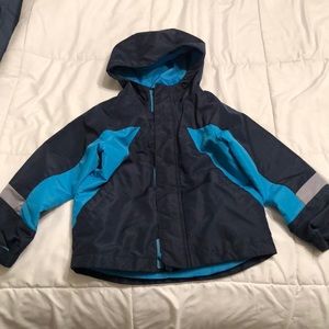 5T Dark Blue and Teal light weight Jacket